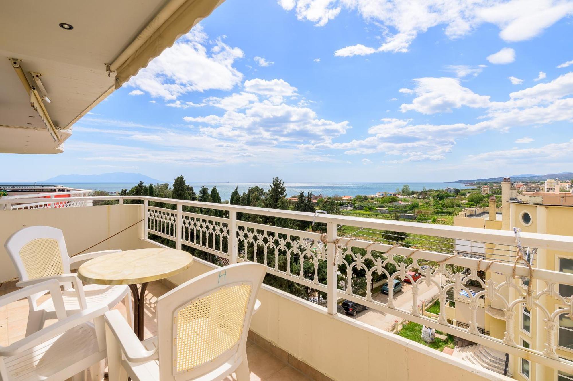 Sea View Apartment Nea Chili ภายนอก รูปภาพ